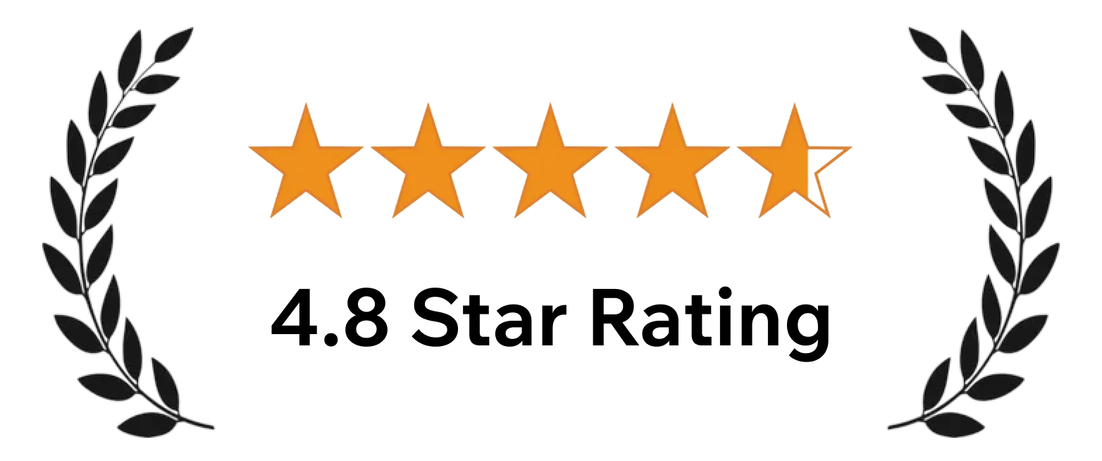 4.8 Star Rating